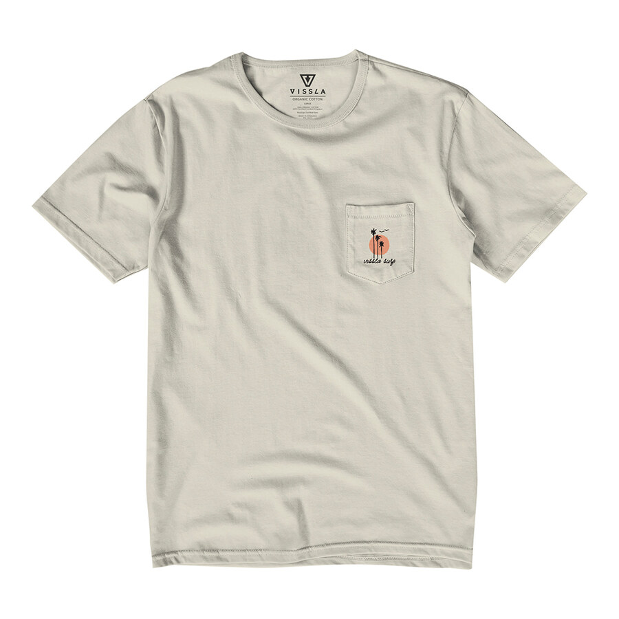 Out Front Organic PKT Tee-BON