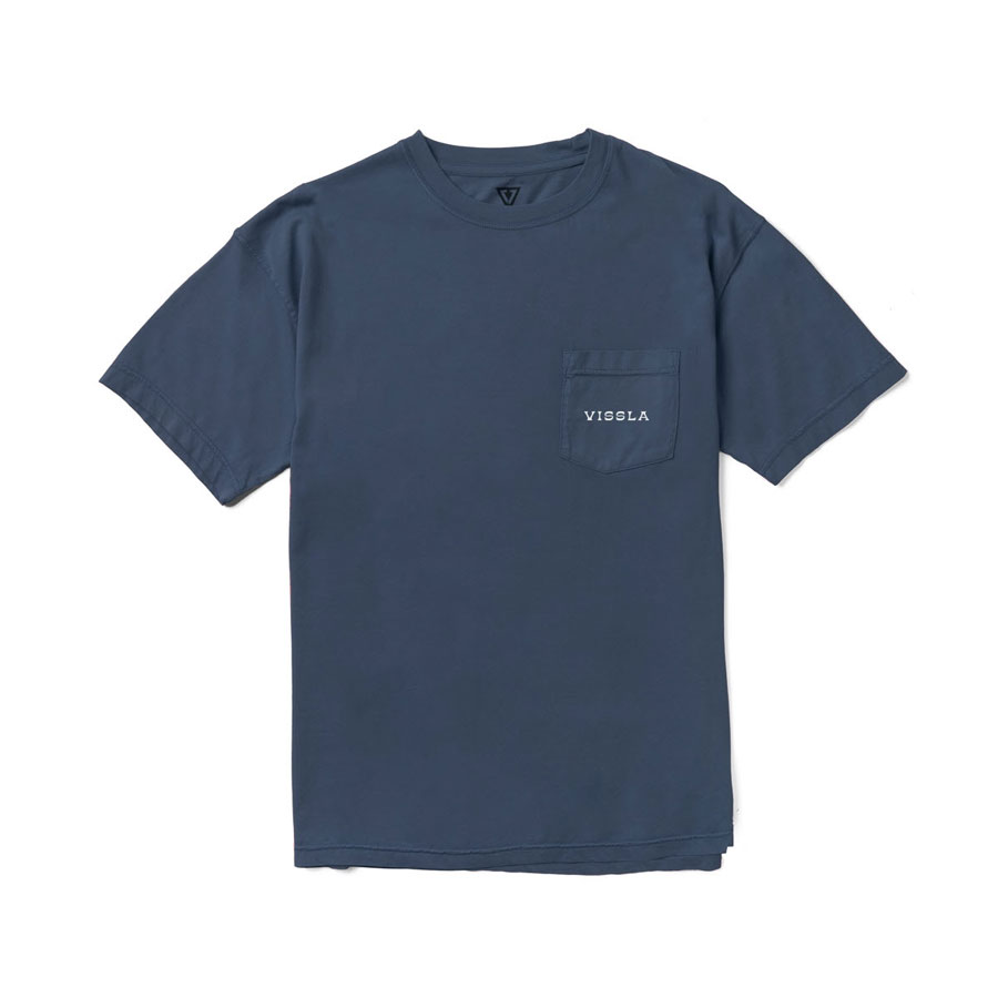 Out The Window Premium PKT Tee-NVY