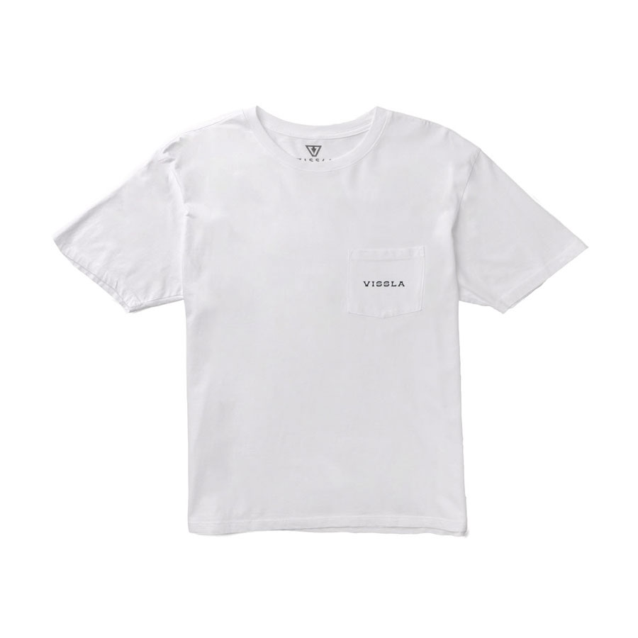 Out The Window Premium PKT Tee-WHT